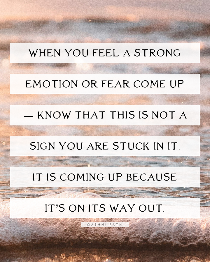 A Paradigm Shift When Dealing with Strong Emotions or Fears