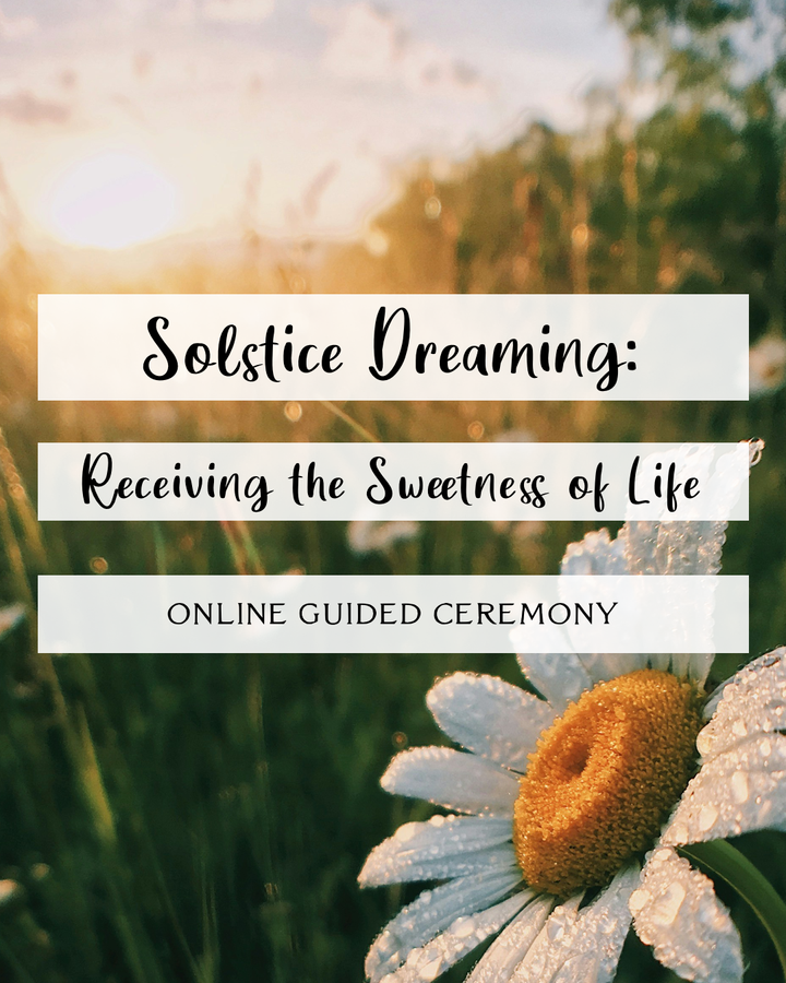 Solstice Dreaming ceremony starting in ~1 hour!